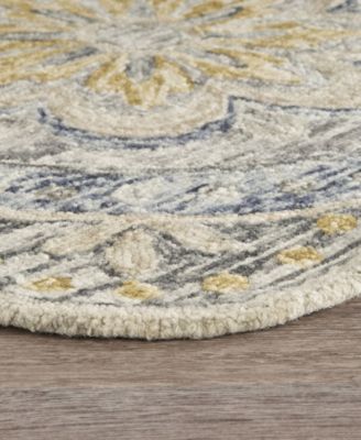 Radiance RDC-092 6' x 6' Round Area Rug