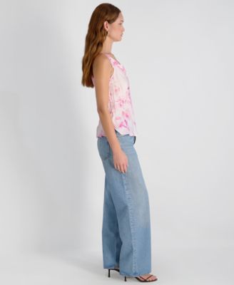 Women's Ennis Satin Cowl Neck Top