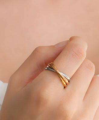 Dainty Interlocking Fidget Ring