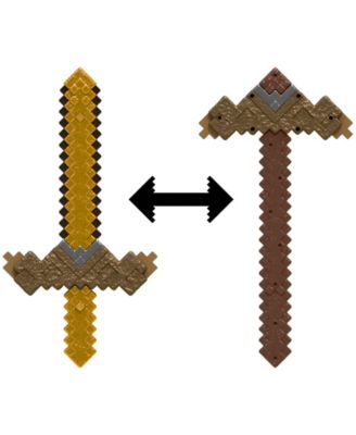 Click and Switch Sword and Pickaxe 2-in-1 Role-Play Toy