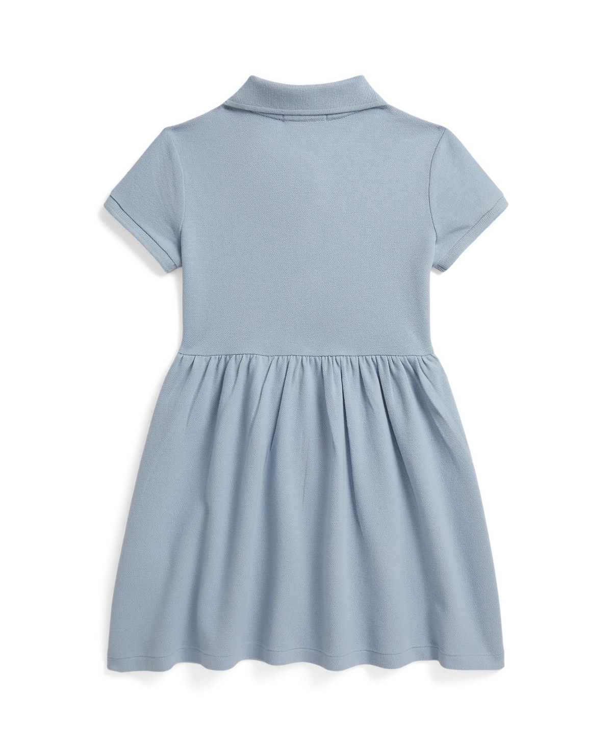 Polo Ralph Lauren Girls' 2-6X Stretch Mesh Collar Dress