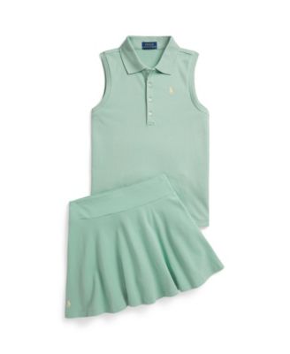 Girls' 7-16 Stretch Mesh Skort