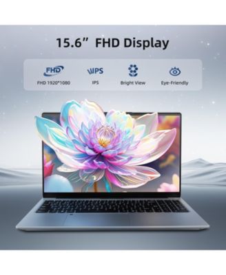 FHD Student Laptop Intel 12th Gen N100 8GB RAM 512GB SSD Backlit Keyboard