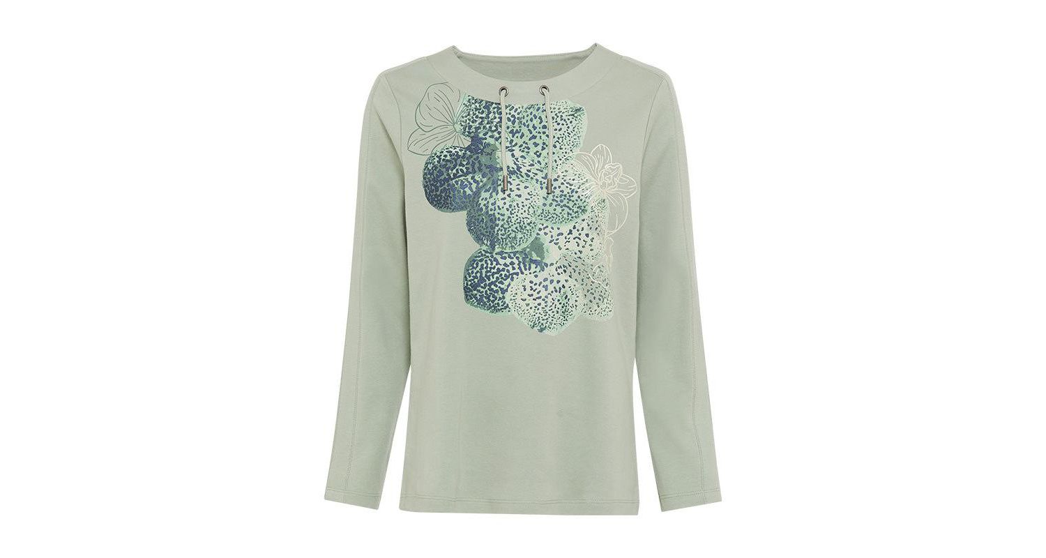 Women's Placement Print Jersey Top