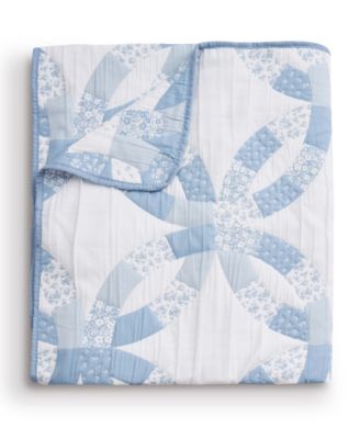 Wedding Ring Reversible Jacquard Woven Throw, 50" x 60"