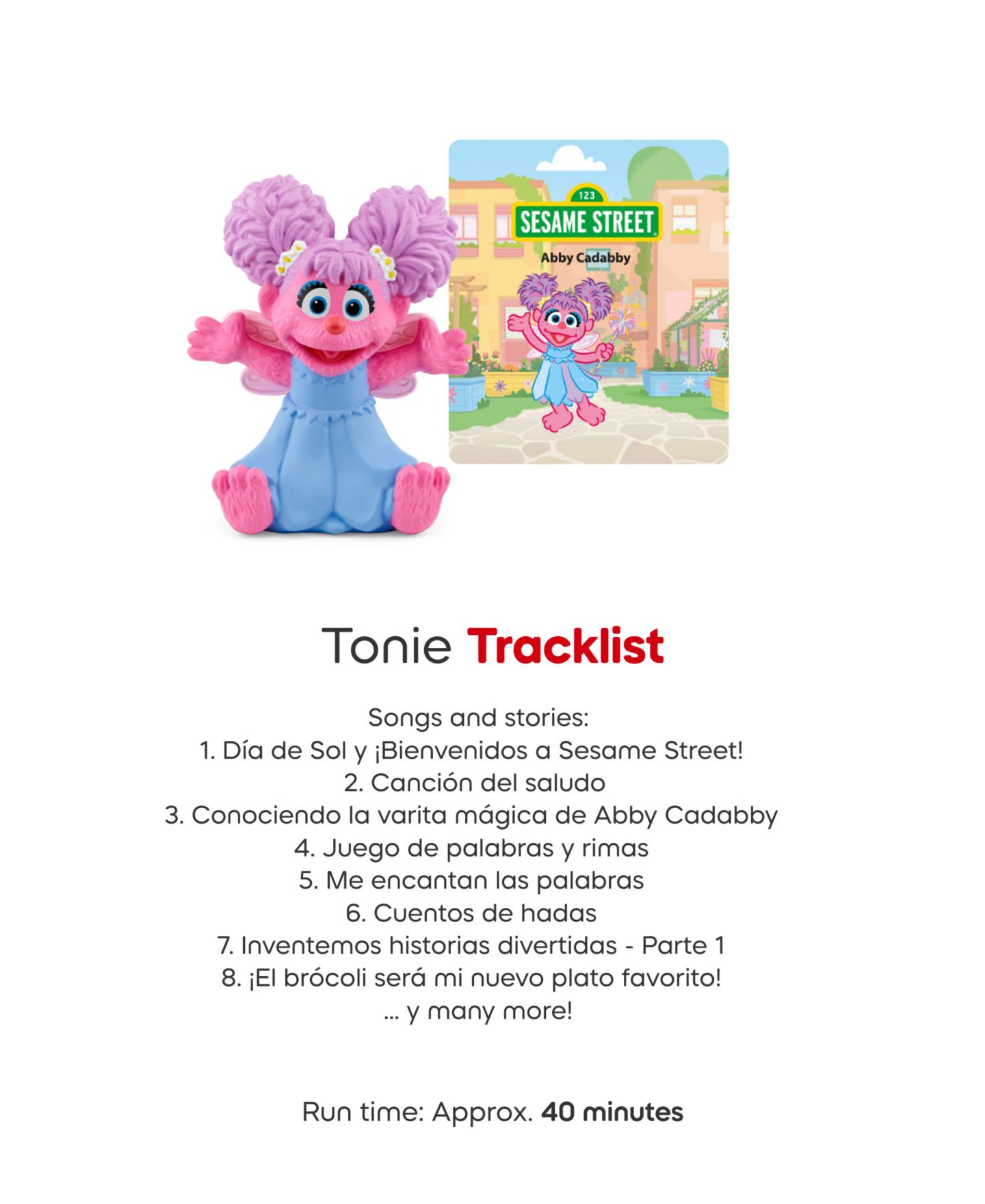 Детские игрушки Tonies Toniebox 2 Sesame Street Bundle Set (In Spanish) — фото 5