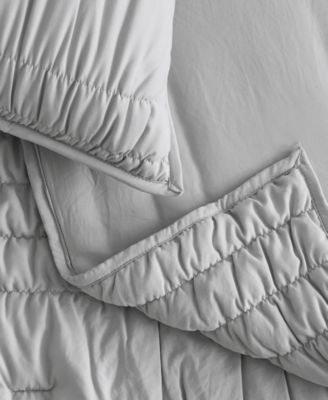 UGG Devon Tide Ruched 3-Pc. Quilt Set, Full/Queen