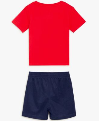 Baby Boys Tee and Mesh Short Set