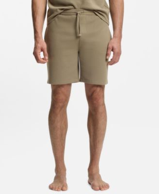 BOSS Men's Waffle-Knit Mid Rise Shorts - Macy's