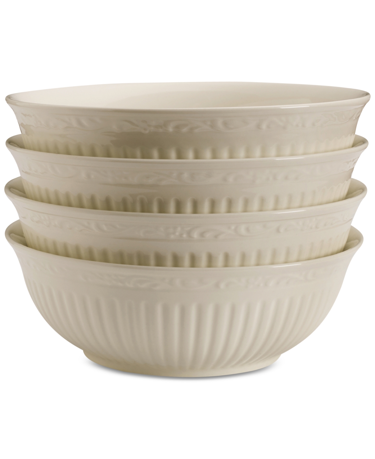 Dinnerware, Set of 4 Italian Countryside Cereal Bowls