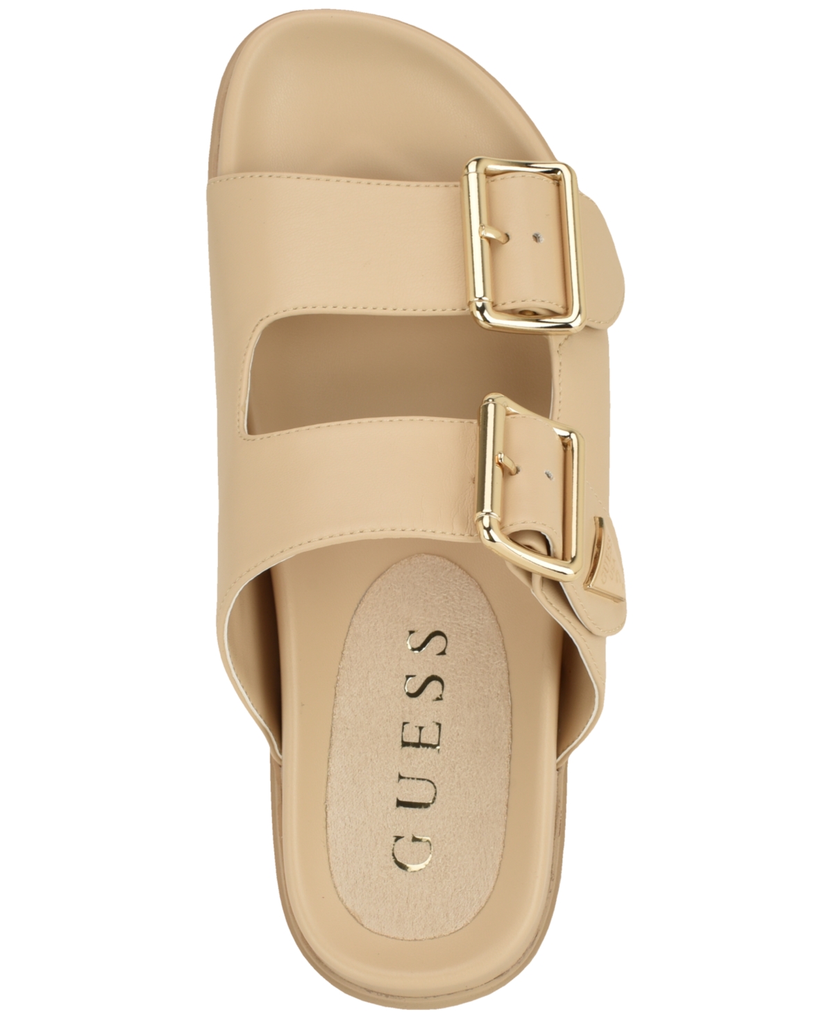 Guess Women's Fasten Double-Buckle Footbed Sandals