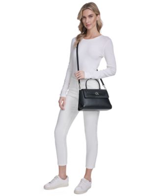 Annalise Top Handle Belted Satchel