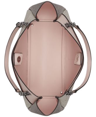 Zoe Signature Medium Chain Tote Bag