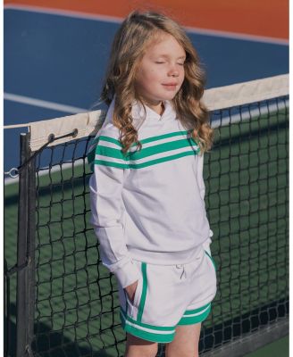 Girls Organic French Terry Hoodie