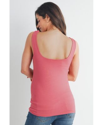 Maternity Sweetheart Neckline Tank Top