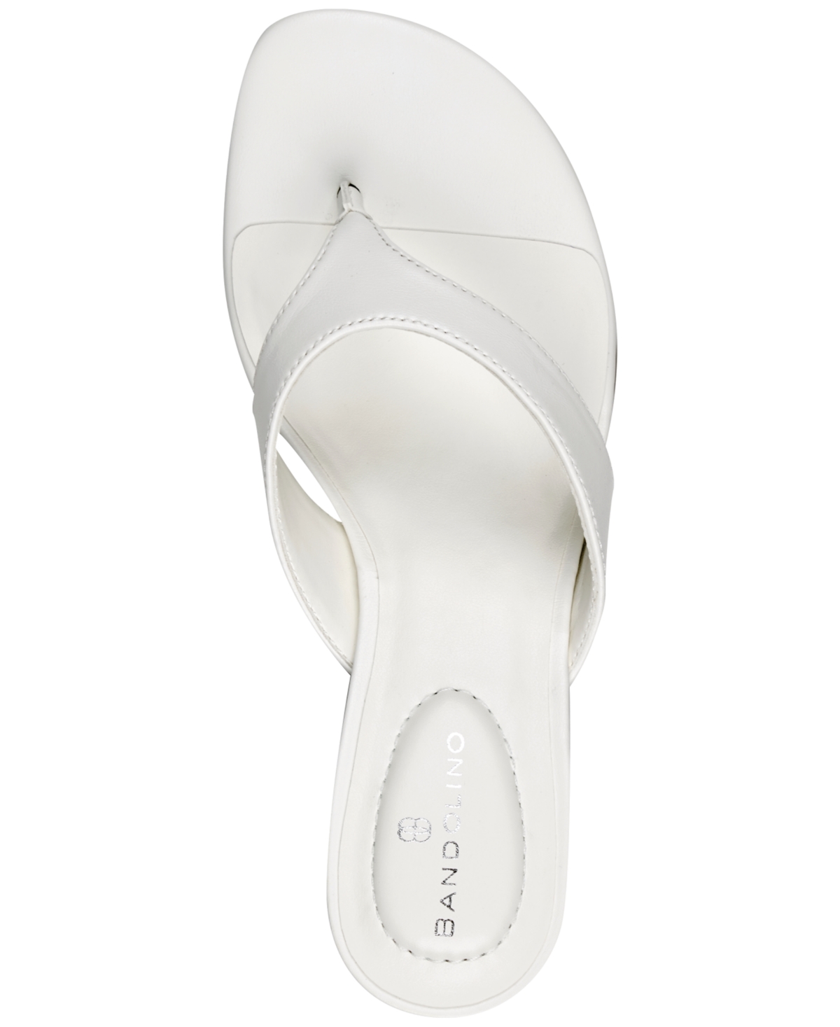 Bandolino Women's Ammer Slip-On Kitten Heel Sandals