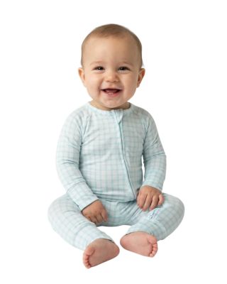 Boys Coastal Check Bamboo Sleeper