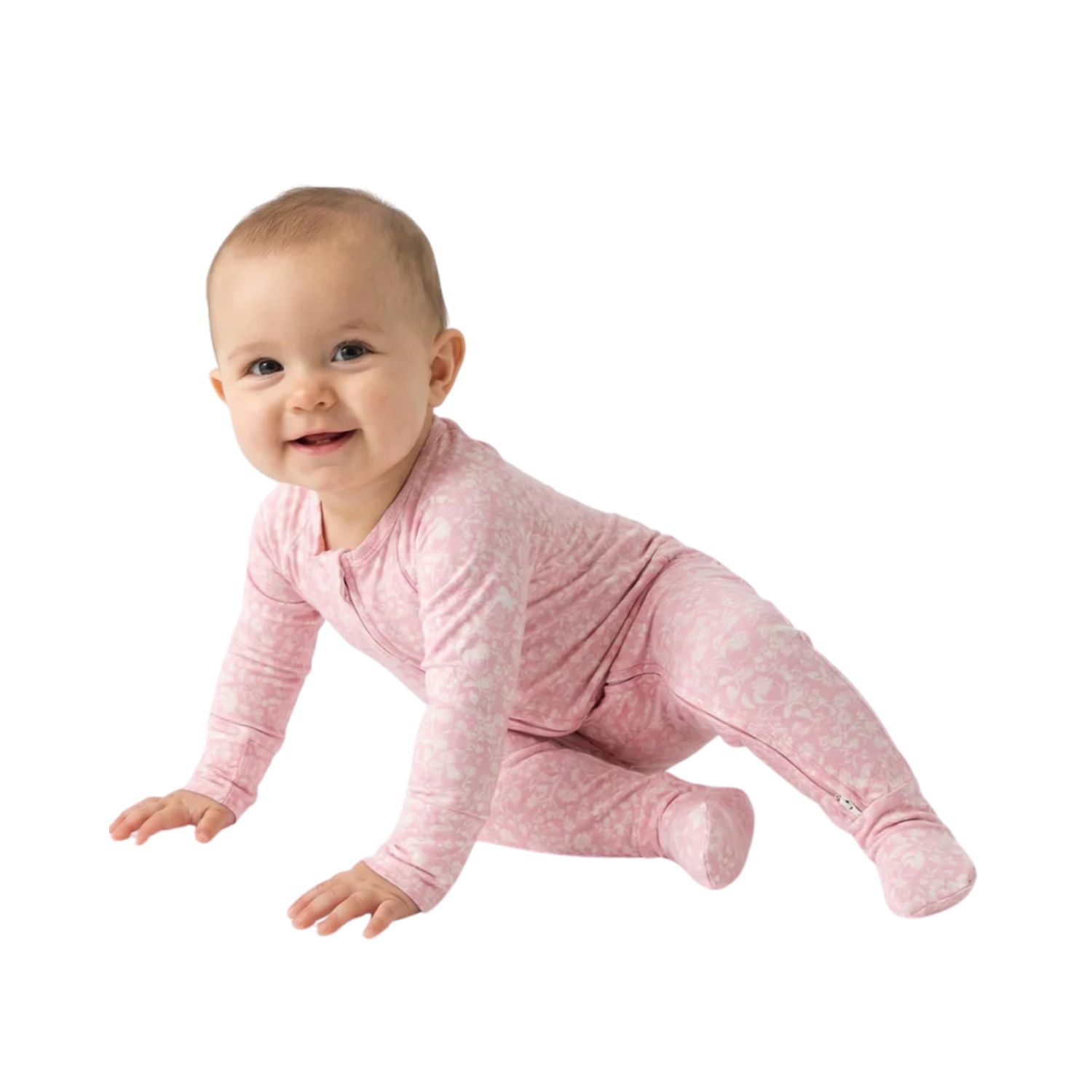 Baby Girls Petite Fleur Bamboo Sleeper