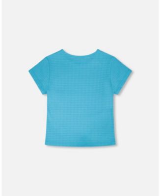 Big Girls Crinkle Jersey T-Shirt