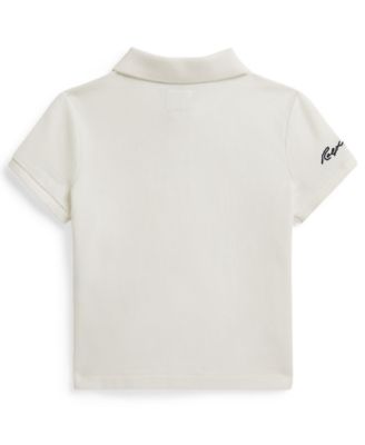 Girls' 2T-6X Two-Button Placket Yankees Polo Shirt