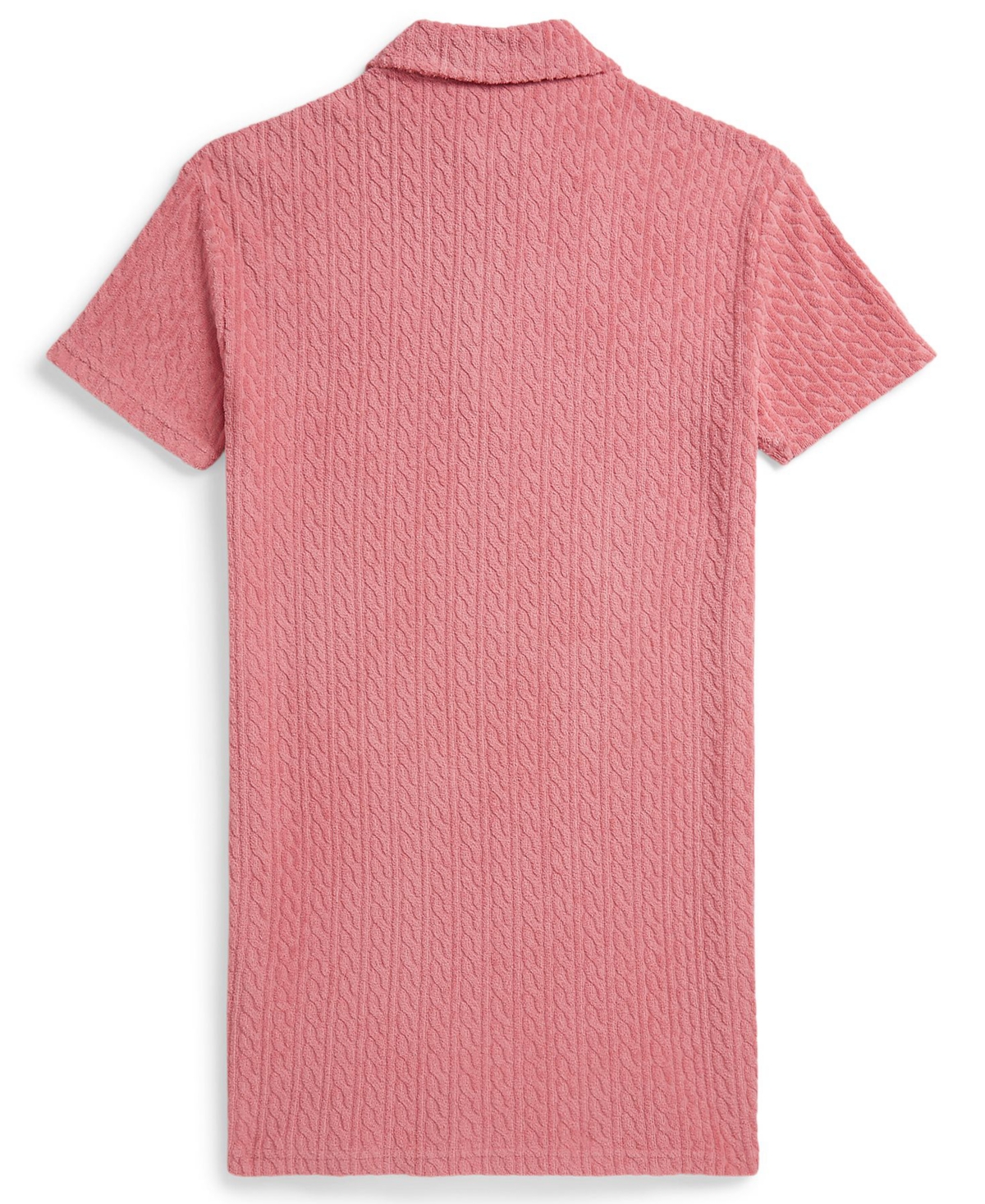 Polo Ralph Lauren Girls' 7-16 Cable Terry Cover-Up Collar Dress