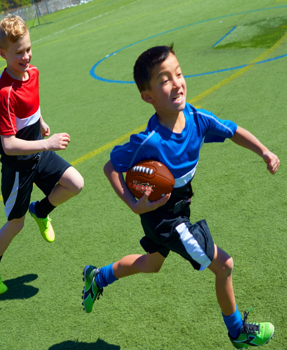 Franklin Sports Mini Playbook Flag Football Set