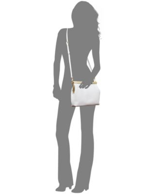 Vilaine Small Leather Crossbody Frame Bag