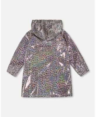 Toddler Girls Rain Coat and Hat Set Animal Print - Toddler|Child