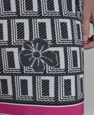 Women's Printed Sweater Skirt