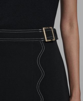 Women's Scallop Trim Skirt