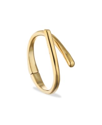 18K Gold Alloy Bracelet in the Shape of a Tube