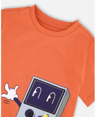 Toddler Boys Cotton Jersey T-Shirt - Toddler|Child