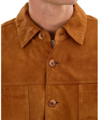 Men's BROCK Suede Shirt