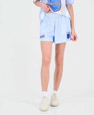 Juniors' Snoopy Graphic-Print Jersey Shorts