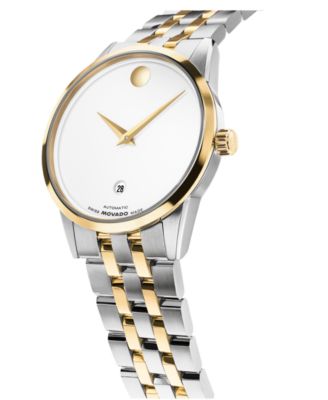 Men's Museum Classic Swiss Automatic Stainless Steel Light Yellow Pvd Steel Watch, 40mm