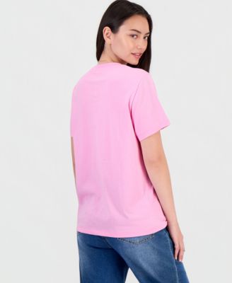 Juniors' Hello Kitty Surf Graphic T-Shirt 