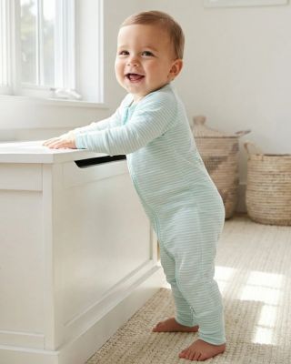 Baby Boys Cloud Stripe Bamboo Sleeper