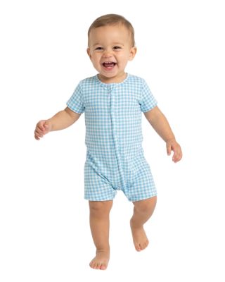 Baby Boys Harbor Gingham Bamboo Sleeper