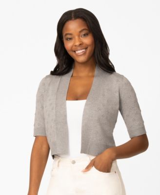 Women's Floral Texture Sweater