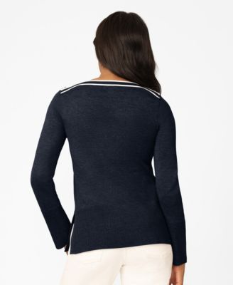 Women's Boat Neck Sweater, Macy's Excusive