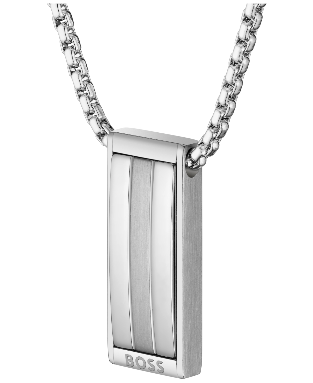 Hugo Boss Men Brooks Stainless Steel Necklace