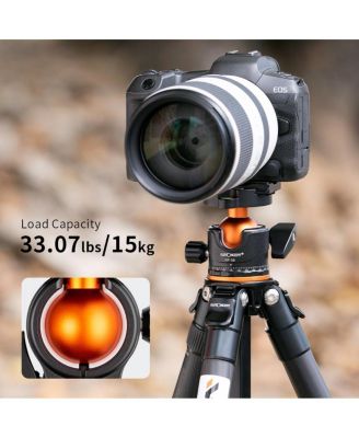 A254C4 4-Section Carbon Fiber Travel Tripod/Monopod with Ball Head