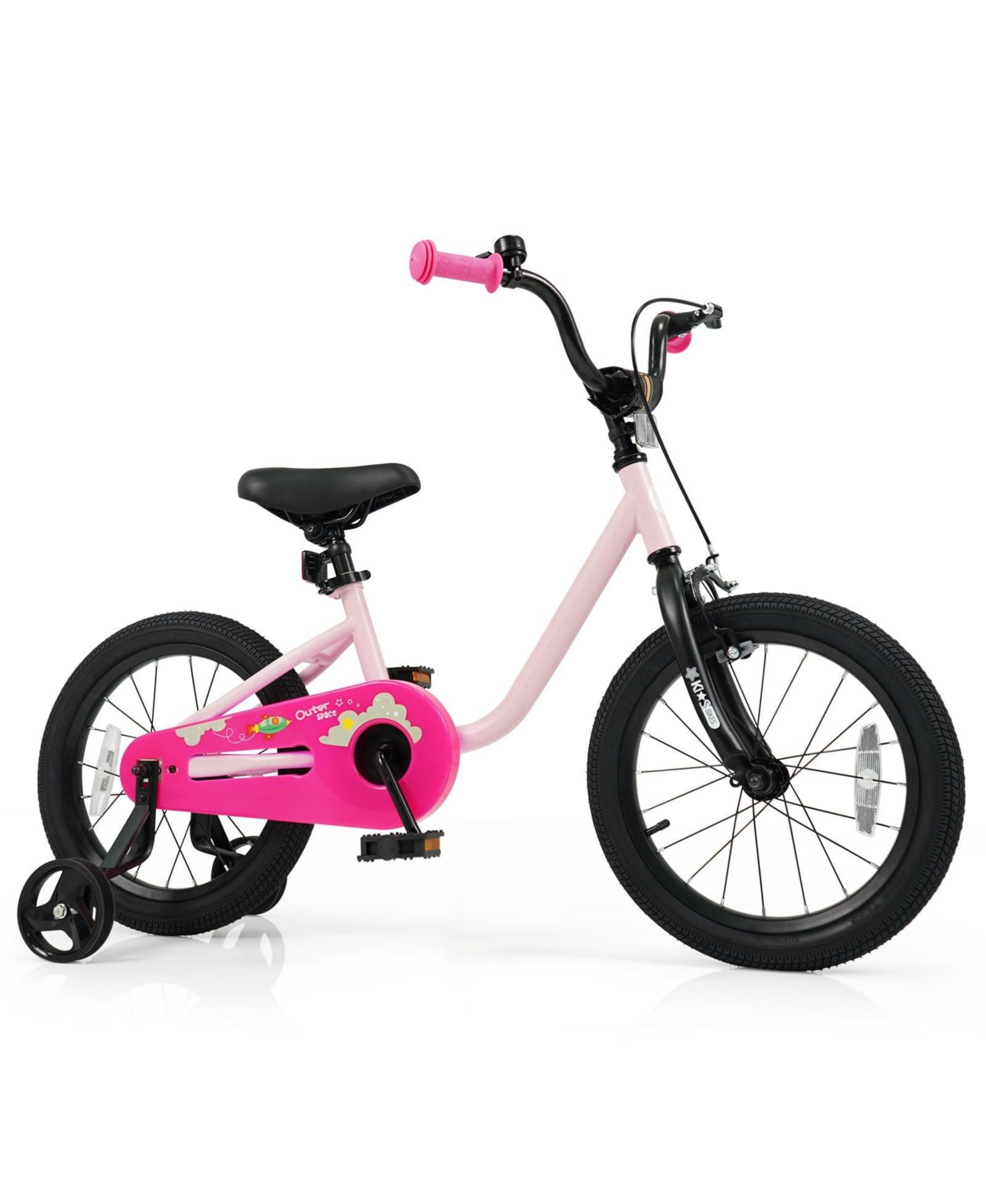 Mecale Kids Bike for 3-7 Years Old Boys and Girls Inch Children - Pink