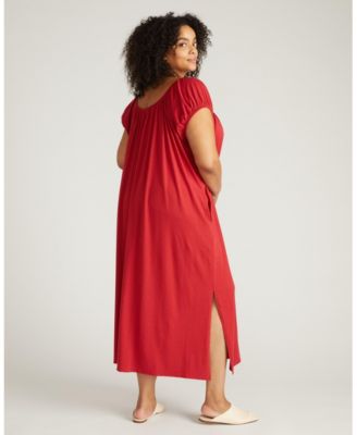 Plus Size Lilian Long Sleep Dress