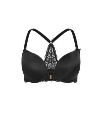 Women's Plus Size Adore Luxe Racerback Push-Up Bra