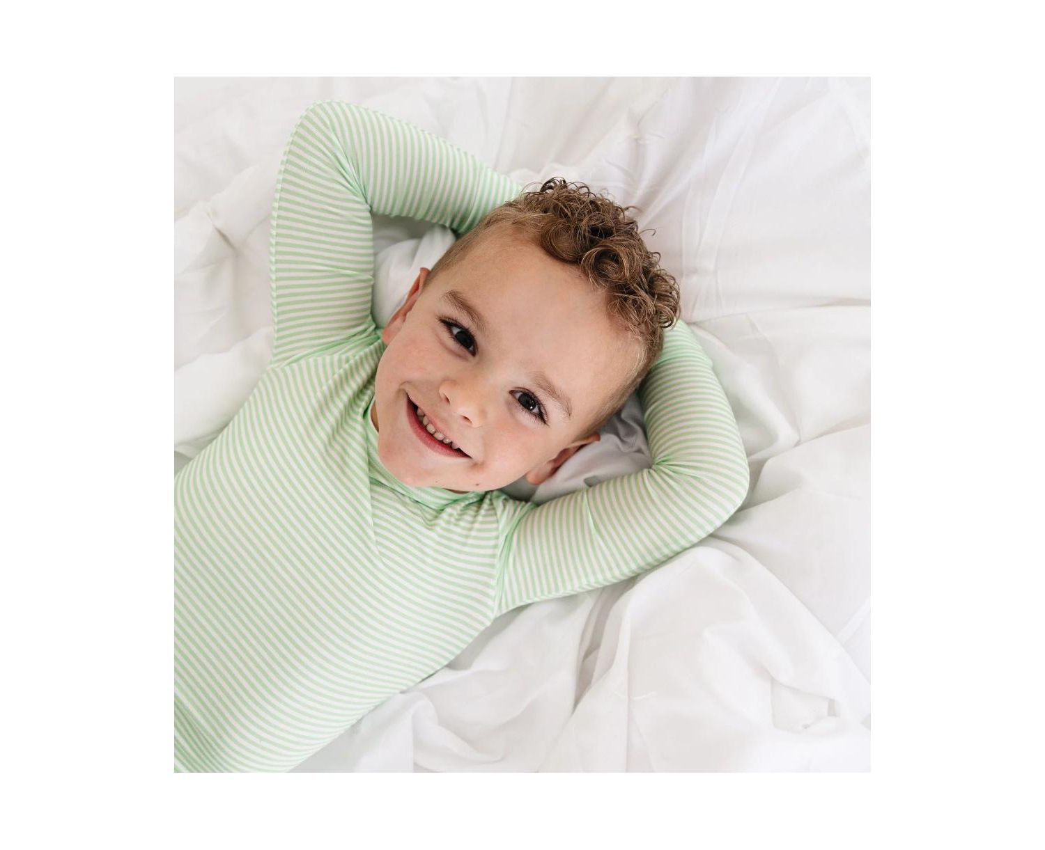 Baby Boys Pear Stripe Pajama Set