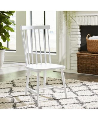 Liberty Furniture Industies Spindle Back Side Chair - White (RTA)