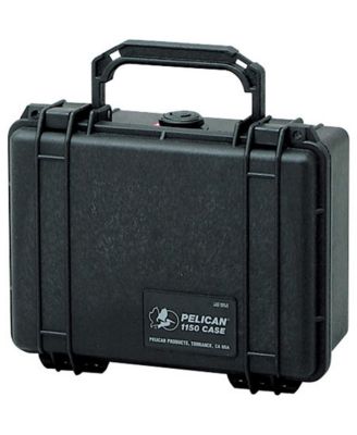 1150 Waterproof Protector Hard Case, Black with Pelican 1150PF,Panel Frame 1150 Kit