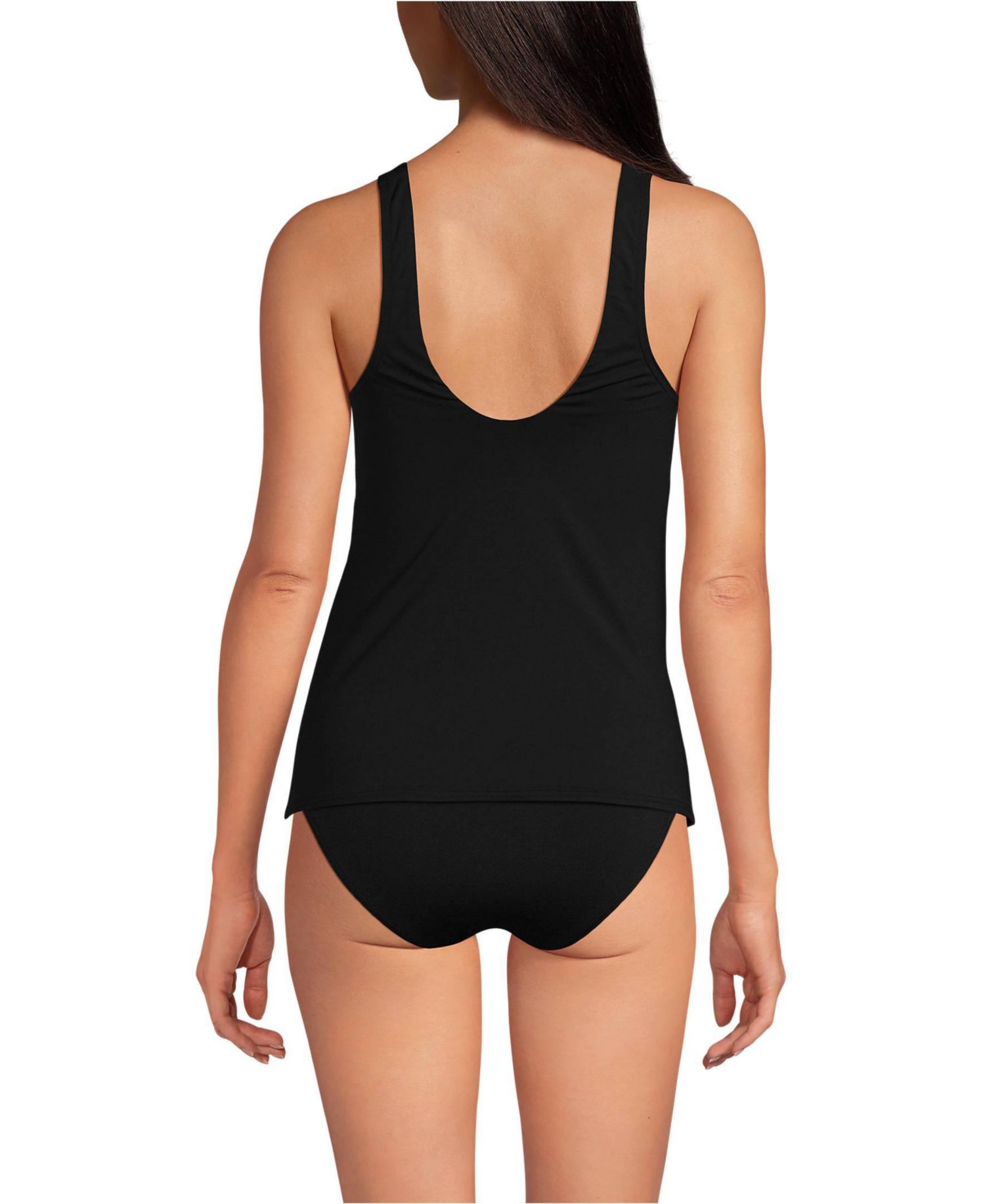 Women's DDD-Cup Side Tie Tankini Top