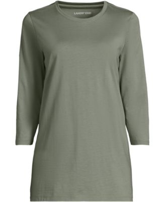 Women's 3/4 Sleeve Cotton Supima Tunic